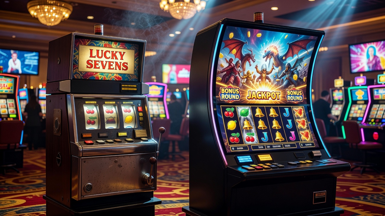 Vielfalt der Spielgeräte: Von Klassikern bis zu Video-Slots - spielautomaten